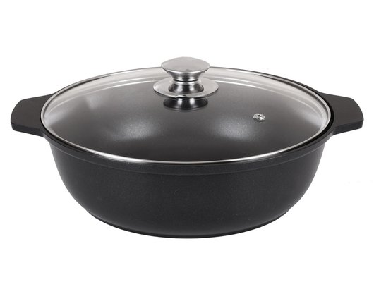 Жаровня KUKMARA ж44а антипригарное покрытие 4л